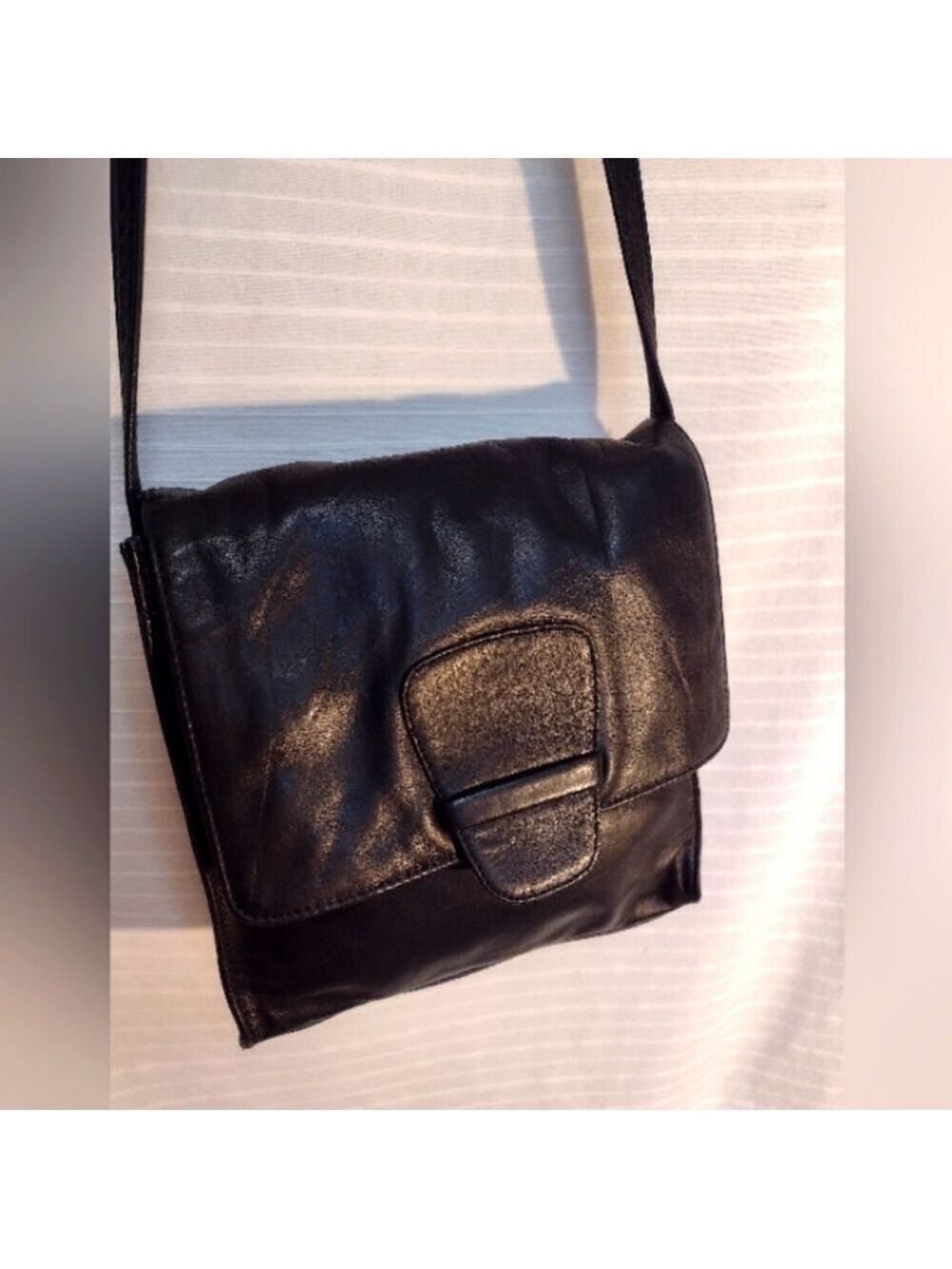 Partners‎ black leather crossbody